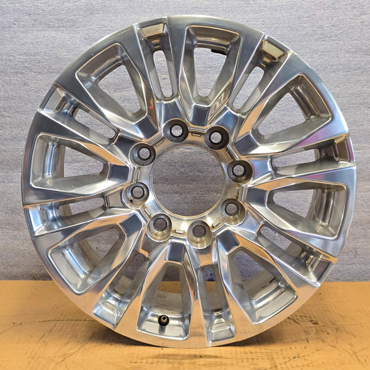 2020-2023 20" CHEVY SILVERADO 2500 3500 POLISHED WHEEL RIM 2022 23377035 #4465
