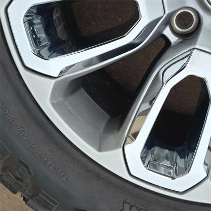 2019-2023 20" RAM 1500 SILVER W/ CHROME INSERT WHEELS AND TIRES #4480