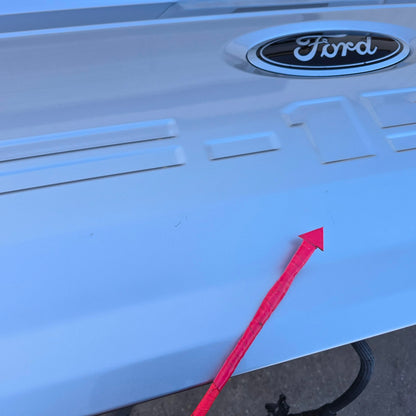 2021-2025 FORD F150 ICONIC SILVER TAILGATE CAMERA XLT LARIAT 22 23 24 #4481