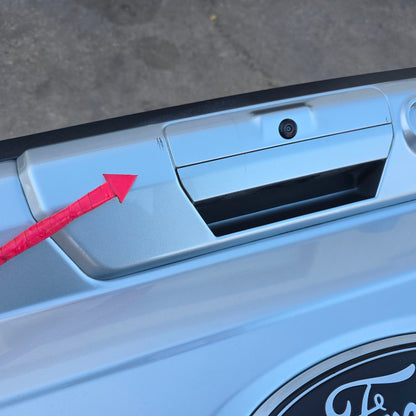 2021-2025 FORD F150 ICONIC SILVER TAILGATE CAMERA XLT LARIAT 22 23 24 #4481