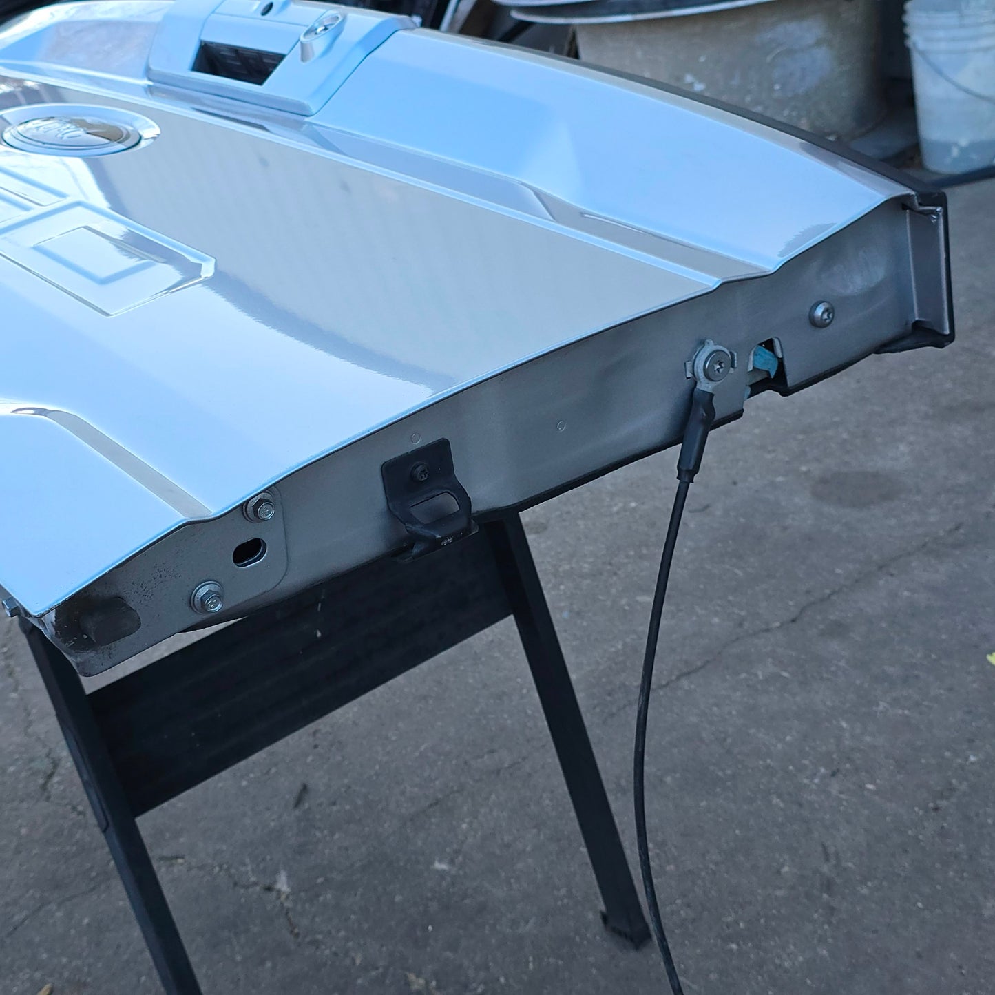 2021-2025 FORD F150 ICONIC SILVER TAILGATE CAMERA XLT LARIAT 22 23 24 #4481