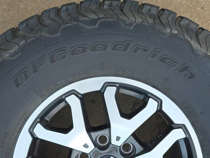 17" FORD F150 RAPTOR WHEELS RIMS 35" BFG TIRES LARIAT TREMOR 2021 2024 20 #4483
