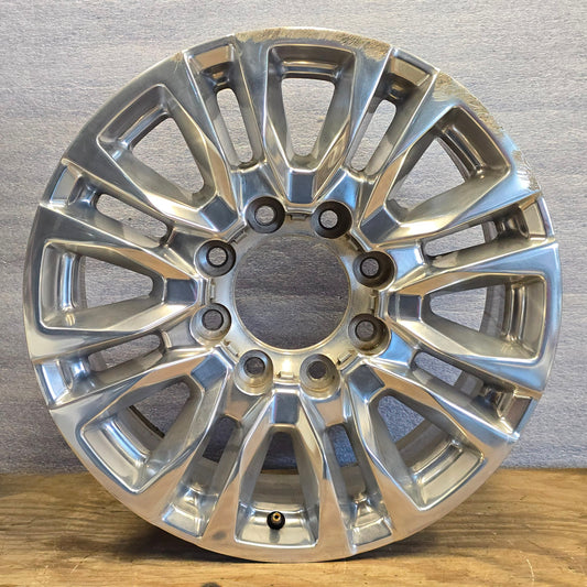 2020-2023 20" CHEVY SILVERADO 2500 3500 POLISHED WHEEL RIM 2022 23377035 #4493