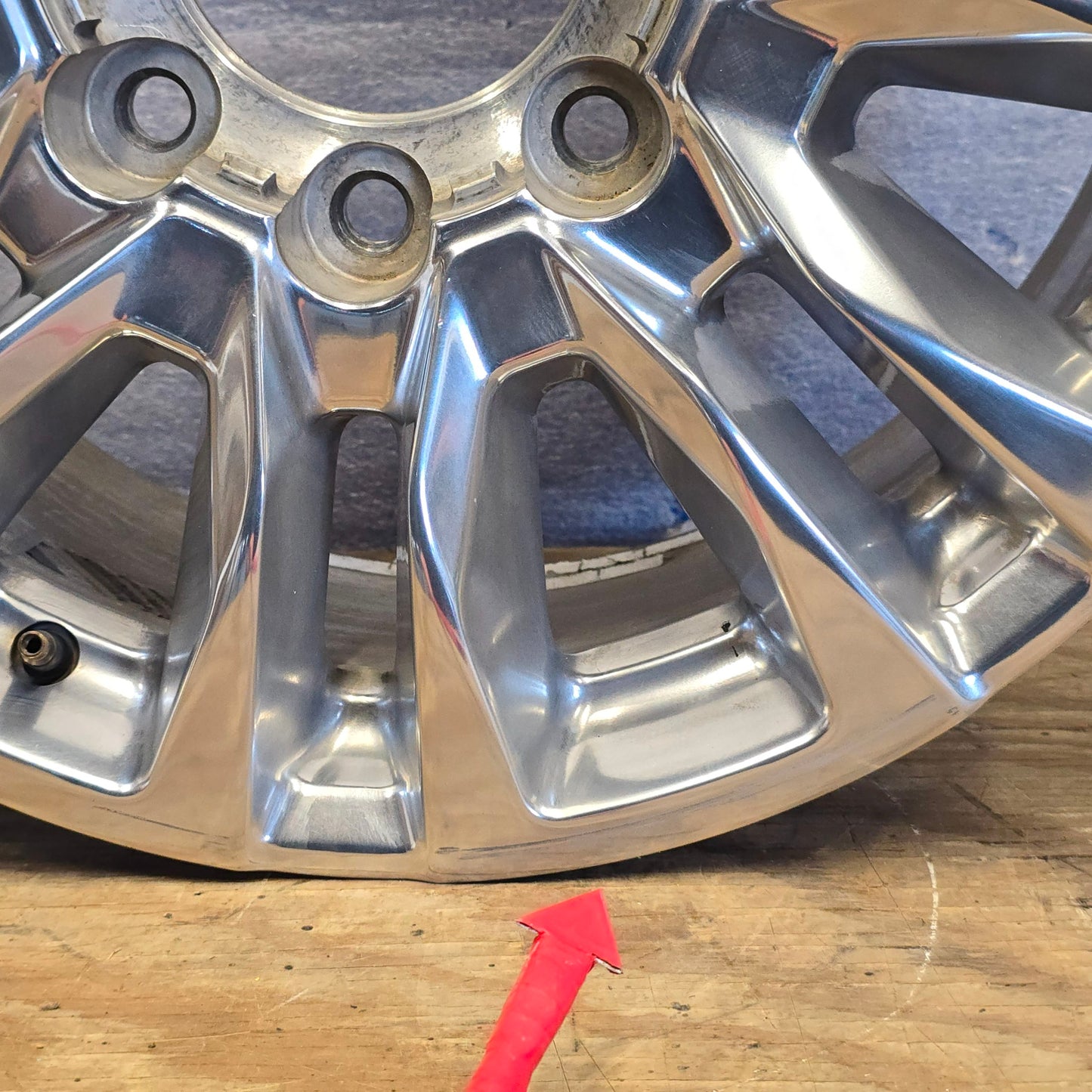 2020-2023 20" CHEVY SILVERADO 2500 3500 POLISHED WHEEL RIM 2022 23377035 #4494