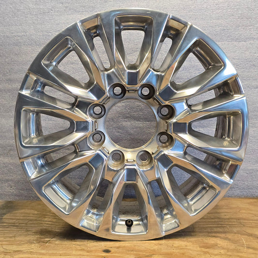 2020-2023 20" CHEVY SILVERADO 2500 3500 POLISHED WHEEL RIM 2022 23377035 #4496