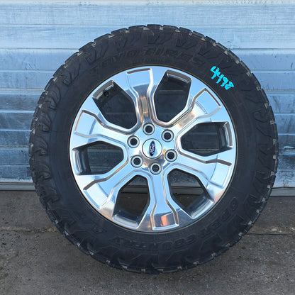 2021-2023 20" FORD F150 POLISHED WHEELS TOYO TIRES ML3Z1007LA #4498