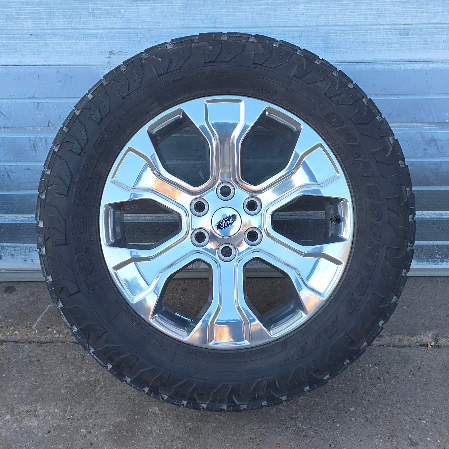 2021-2023 20" FORD F150 POLISHED WHEELS TOYO TIRES ML3Z1007LA #4498