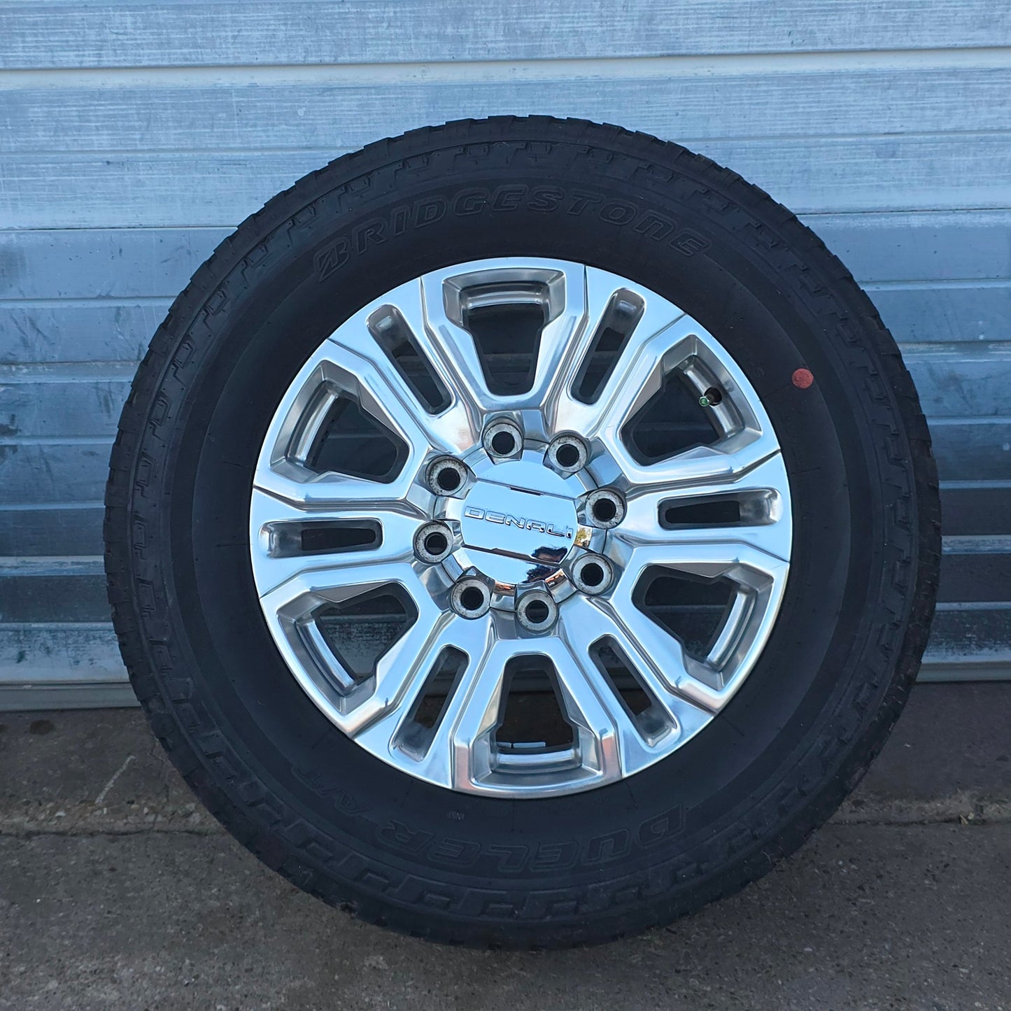20" GMC SIERRA 2500 DENALI POLISHED WHEELS TIRES CHEVY SILVERADO 21 22 23 #4499