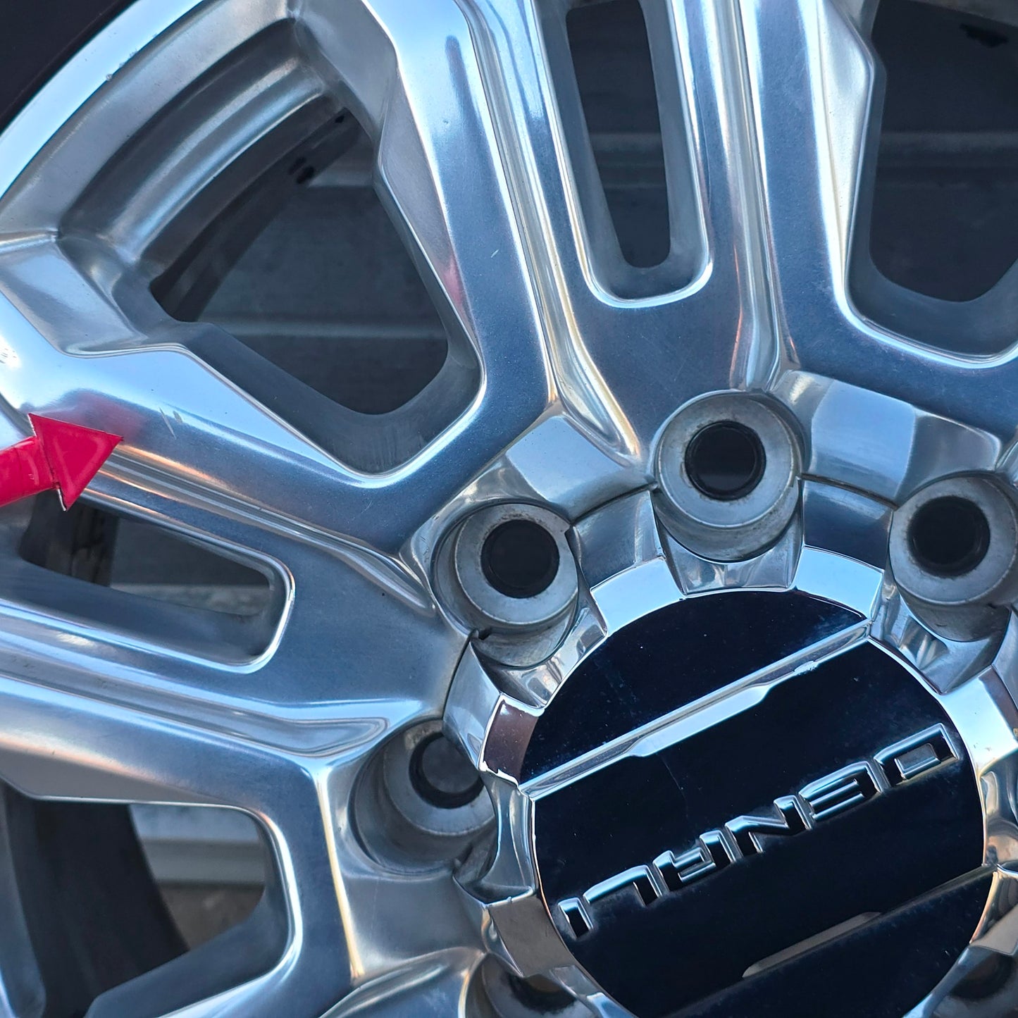 20" GMC SIERRA 2500 DENALI POLISHED WHEELS TIRES CHEVY SILVERADO 21 22 23 #4499
