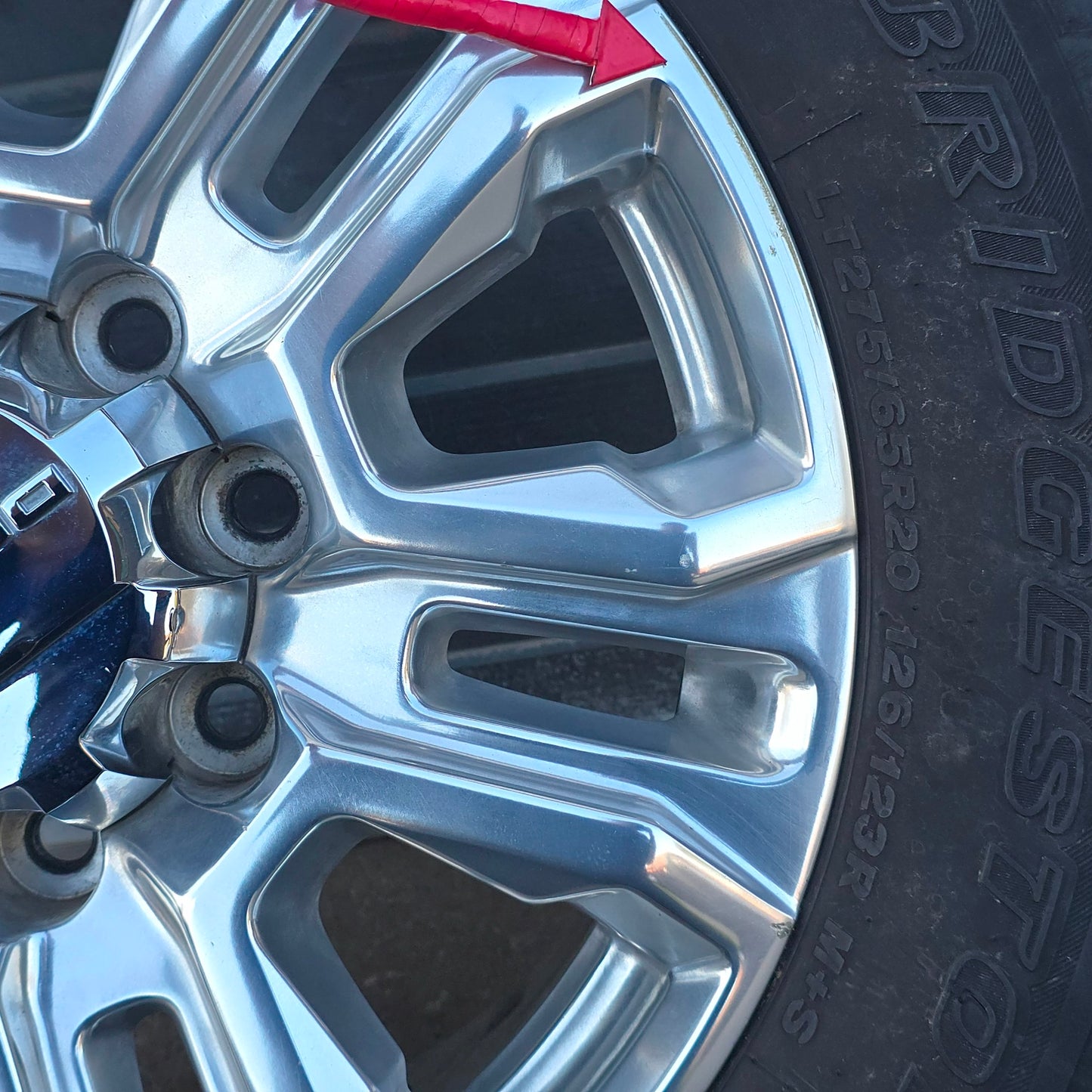 20" GMC SIERRA 2500 DENALI POLISHED WHEELS TIRES CHEVY SILVERADO 21 22 23 #4499
