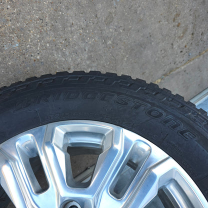 20" GMC SIERRA 2500 DENALI POLISHED WHEELS TIRES CHEVY SILVERADO 21 22 23 #4499