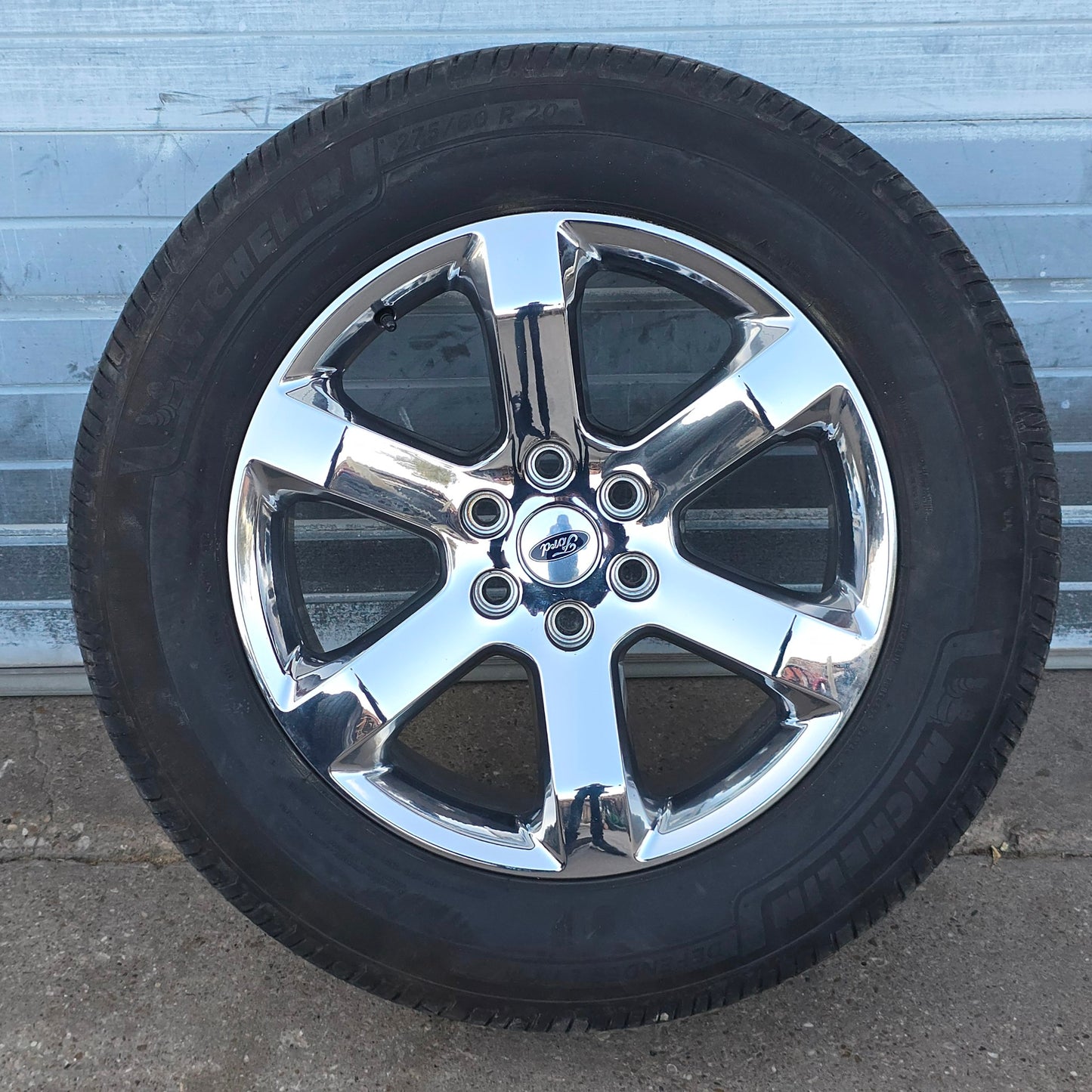 20" FORD F150 EXPEDITION CHROME WHEELS MICHELIN TIRES 2021 2022 2023 2024 #4500