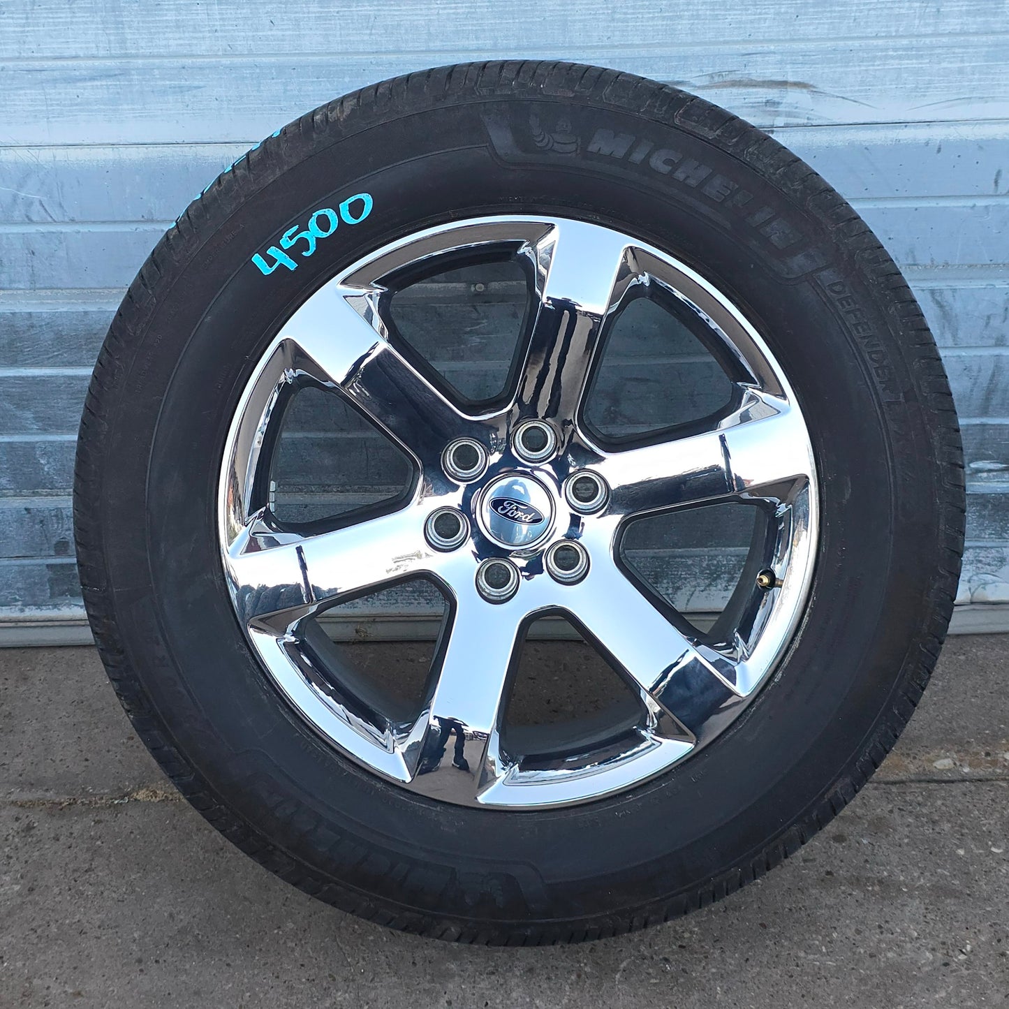 20" FORD F150 EXPEDITION CHROME WHEELS MICHELIN TIRES 2021 2022 2023 2024 #4500
