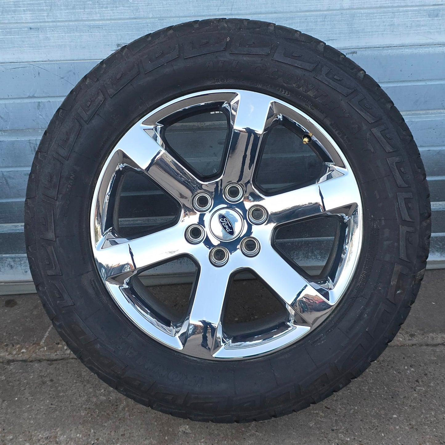 SOLD-20" FORD F150 EXPEDITION CHROME WHEELS IRONMAN TIRES 2021 2022 2023 #4501
