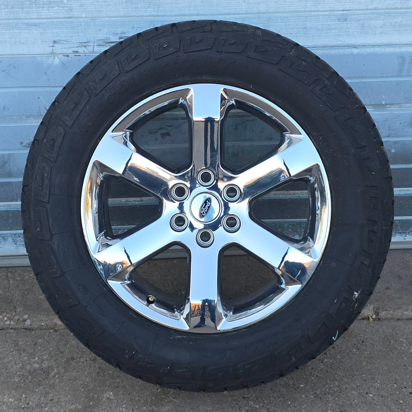 SOLD-20" FORD F150 EXPEDITION CHROME WHEELS IRONMAN TIRES 2021 2022 2023 #4501