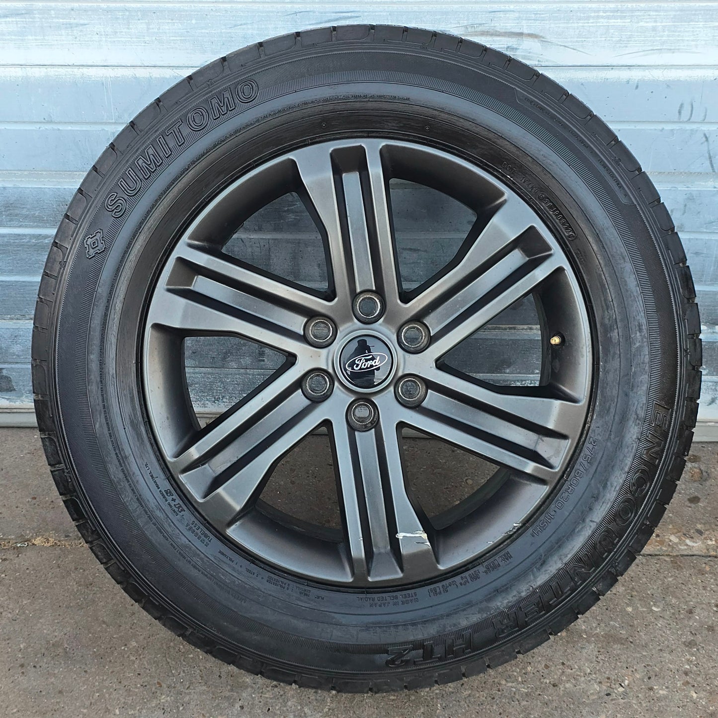 2021-2023 20" FORD F150 DARK GREY WHEELS TIRES ML3Z1007GA #4502