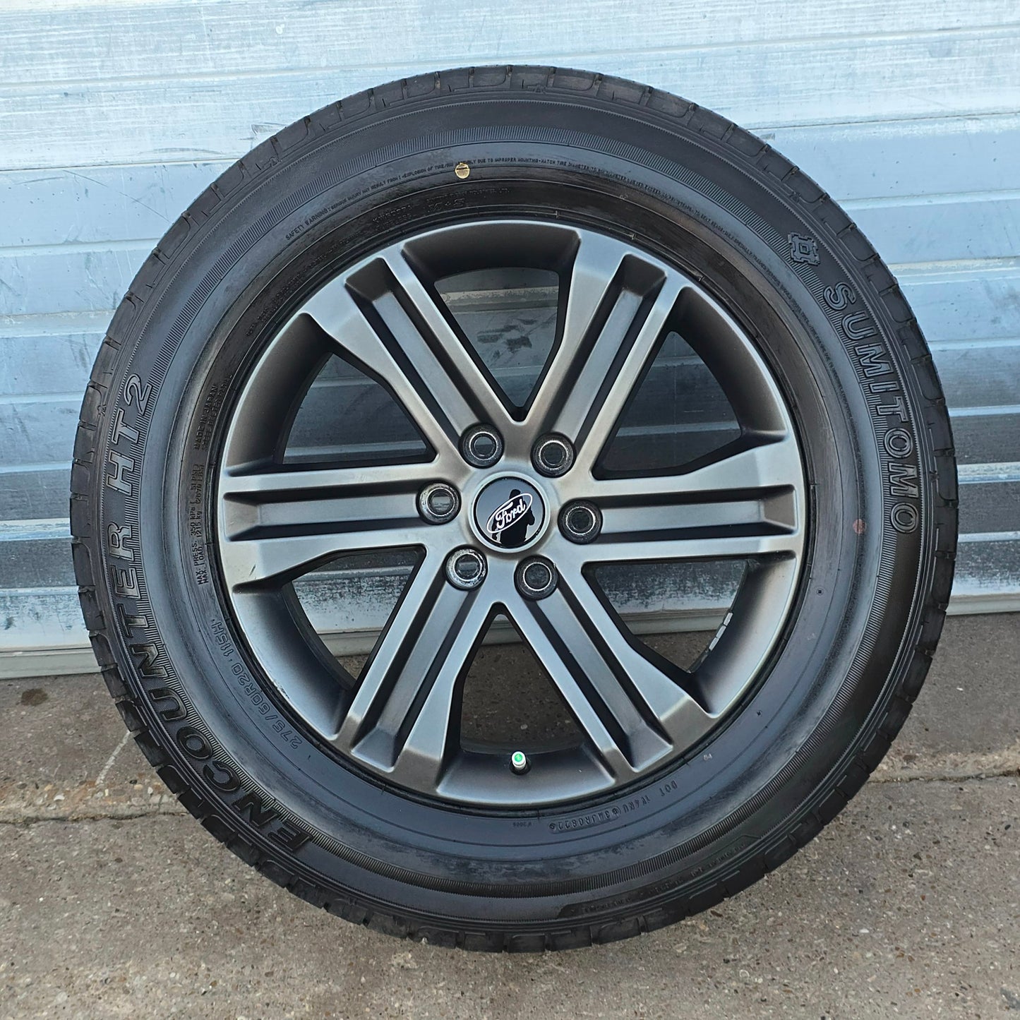 2021-2023 20" FORD F150 DARK GREY WHEELS TIRES ML3Z1007GA #4502