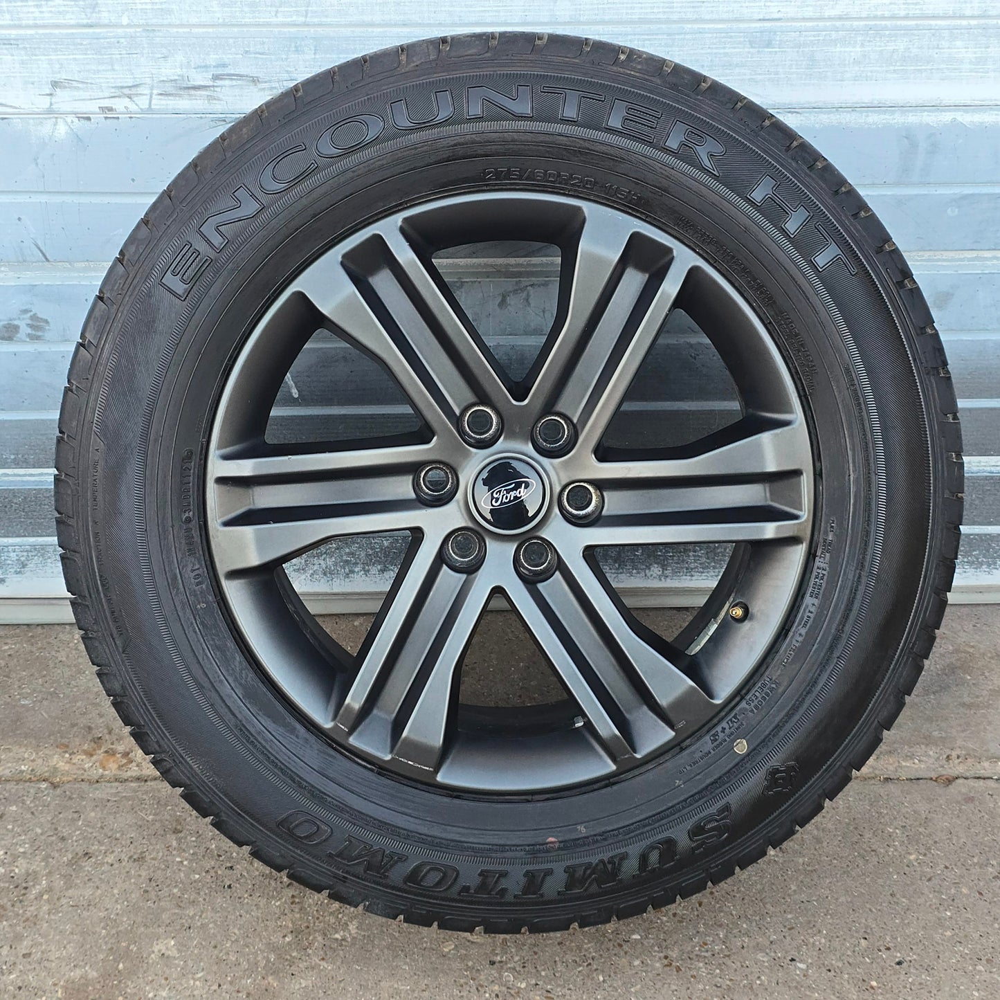 2021-2023 20" FORD F150 DARK GREY WHEELS TIRES ML3Z1007GA #4502