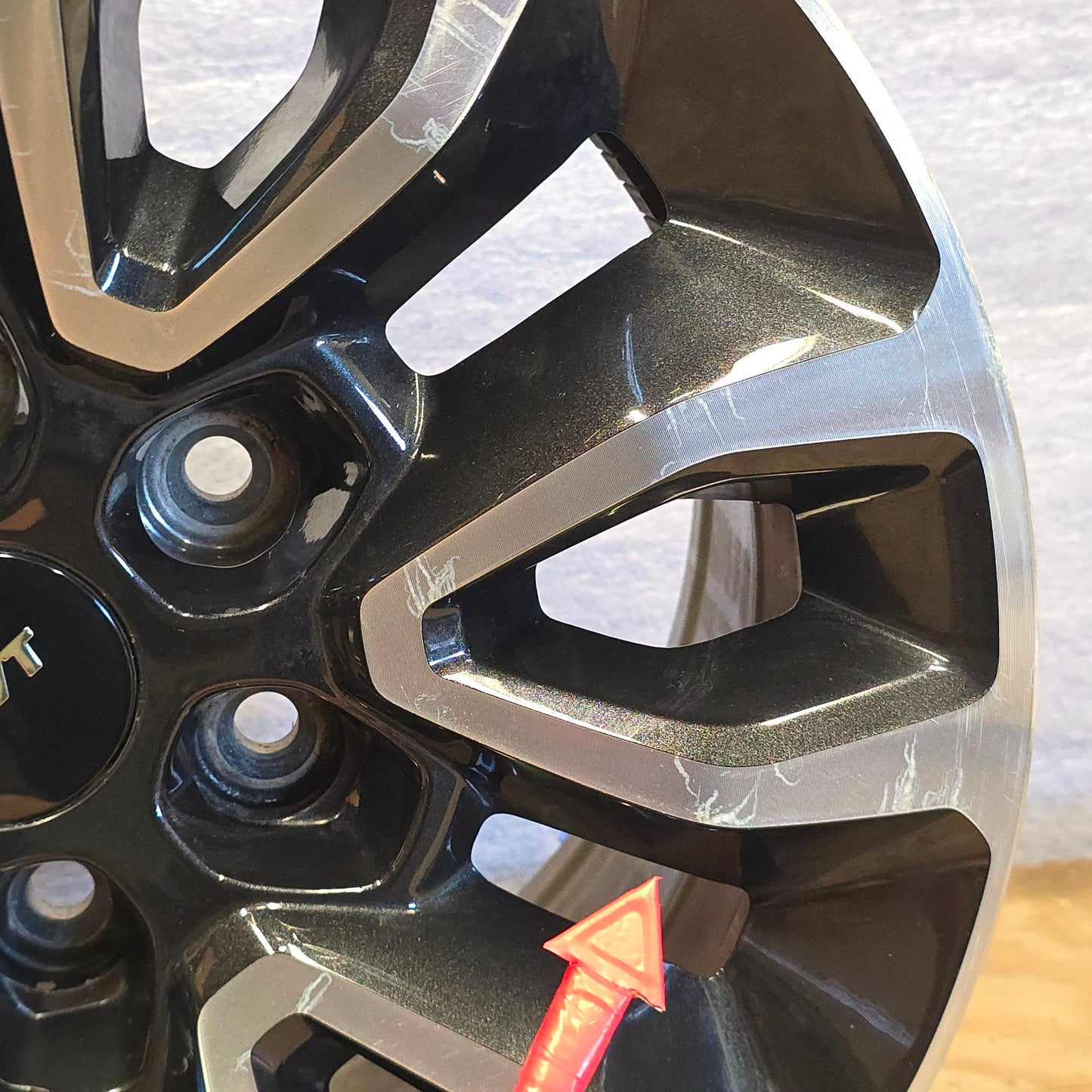 1)12-14 17" FORD F150 RAPTOR BLACK OEM 6x135 WHEEL RIM CL3V-1007-AA #12687