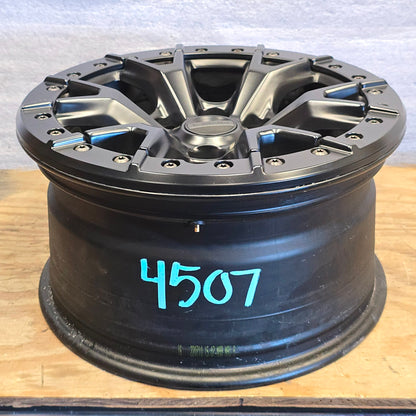 21 22 23 17" FORD F150 RAPTOR BLACK BEADLOCK WHEEL RIM ML3V-1007-BA#4507