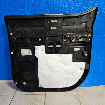 2015-2020 FORD F150 SUPERCREW REAR LEFT DRIVER DOOR PANEL BLACK SPORT 3078