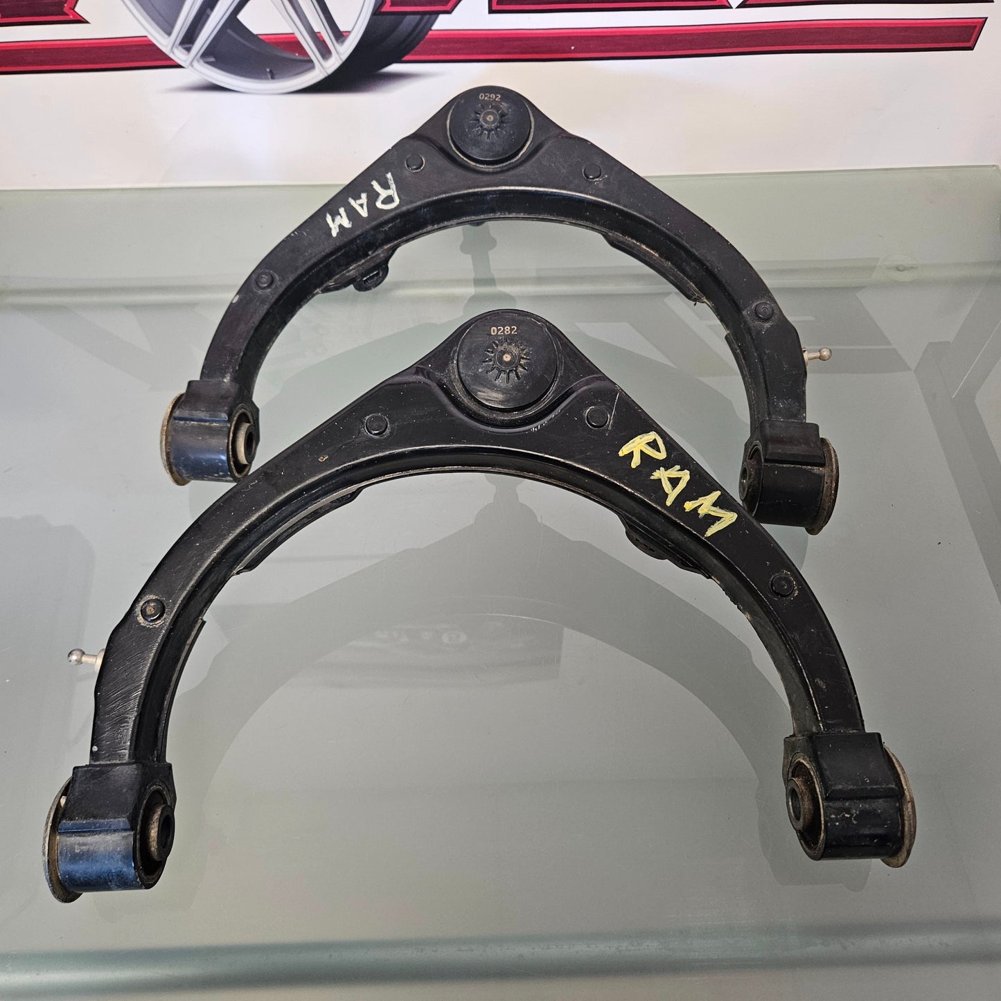 2019-2024 RAM 1500 LEFT & RIGHT UPPER CONTROL ARMS GENUINE MOPAR  #3130