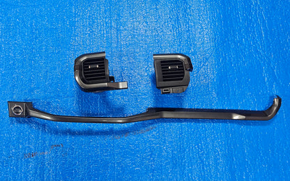 2021-2025 FORD F150 SPORT DARK ANO BLACK DASH TRIM MOLDING PUSH START VENT #3356