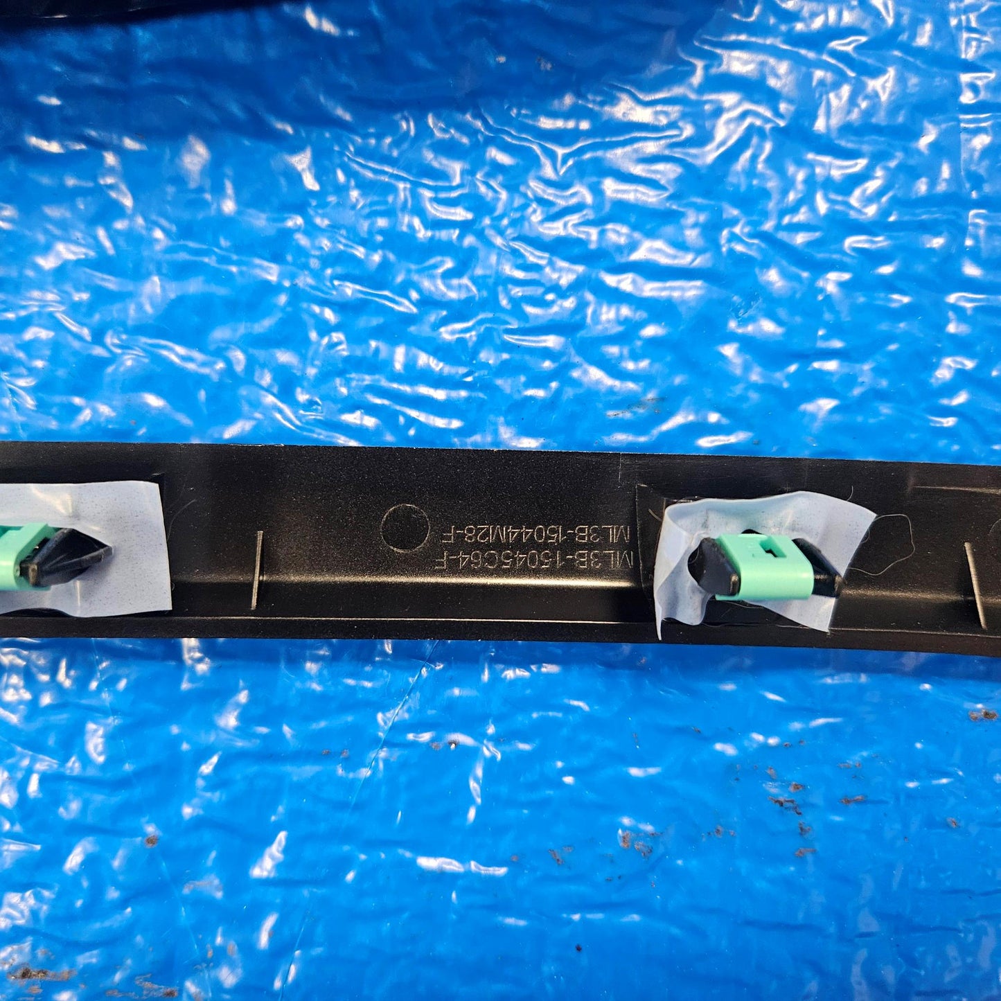 2021-2025 FORD F150 SPORT DARK ANO BLACK DASH TRIM MOLDING PUSH START VENT #3356