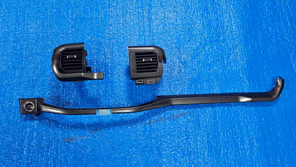 2021-2025 FORD F150 SPORT DARK ANO BLACK DASH TRIM MOLDING PUSH START VENT #3356