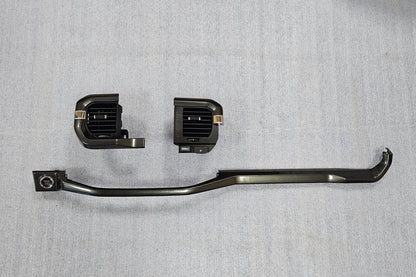 2021-2025 FORD F150 SPORT DARK GRAY DASH TRIM MOLDING PUSH START VENT #3368