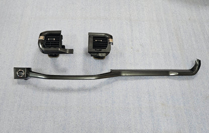 2021-2025 FORD F150 SPORT DARK GRAY DASH TRIM MOLDING PUSH START VENT #3368