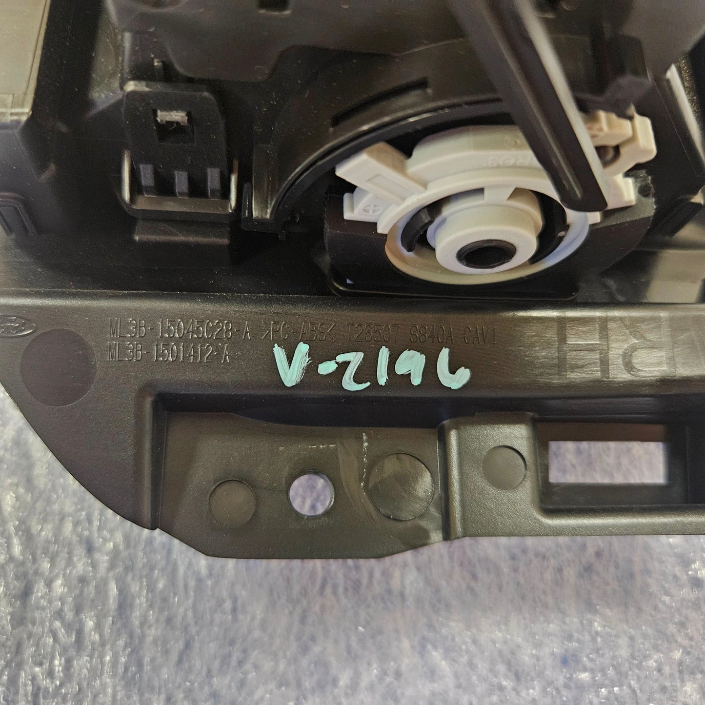 2021-2025 FORD F150 SPORT DARK GRAY DASH TRIM MOLDING PUSH START VENT #3368