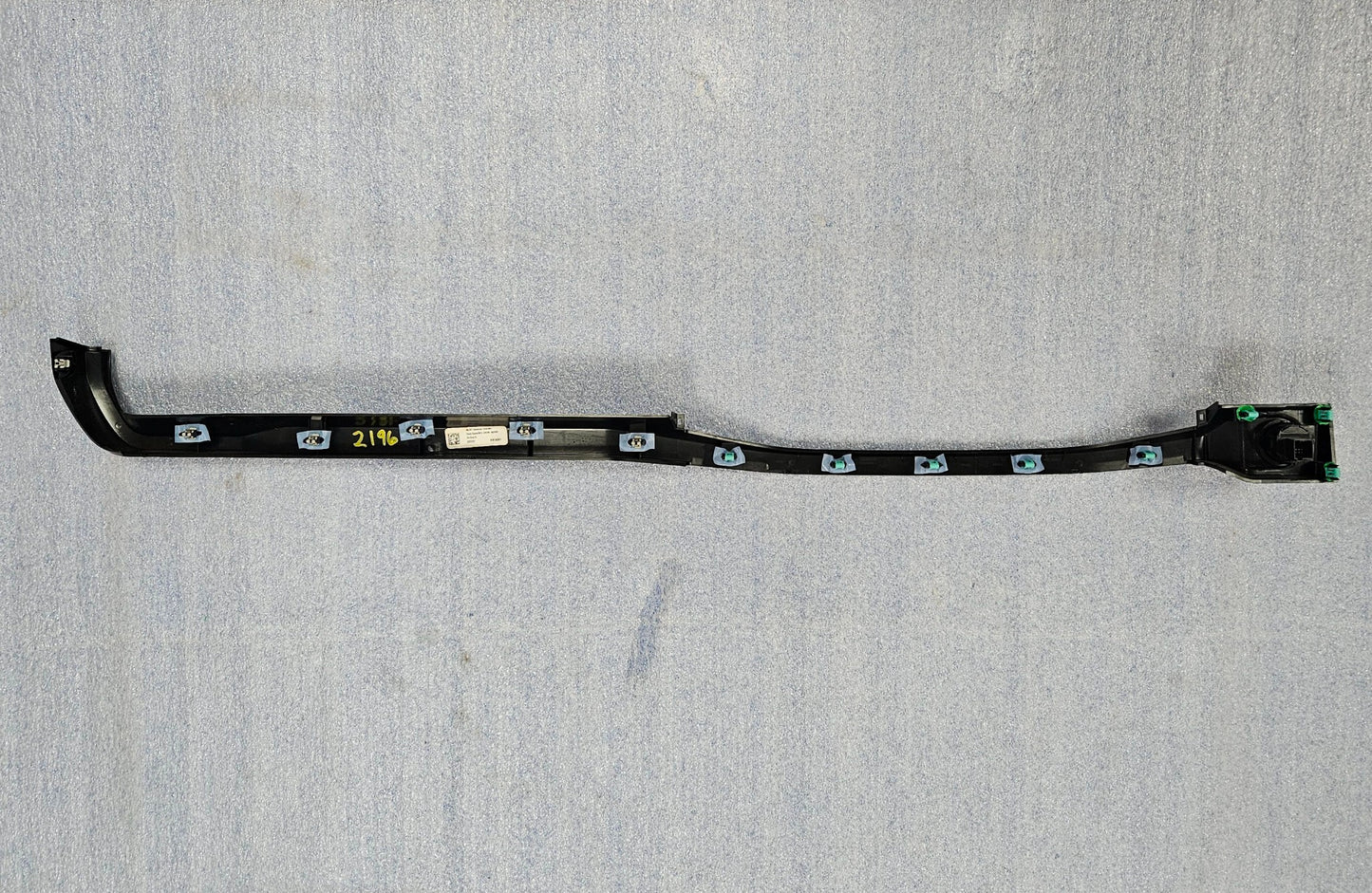 2021-2025 FORD F150 SPORT DARK GRAY DASH TRIM MOLDING PUSH START VENT #3368
