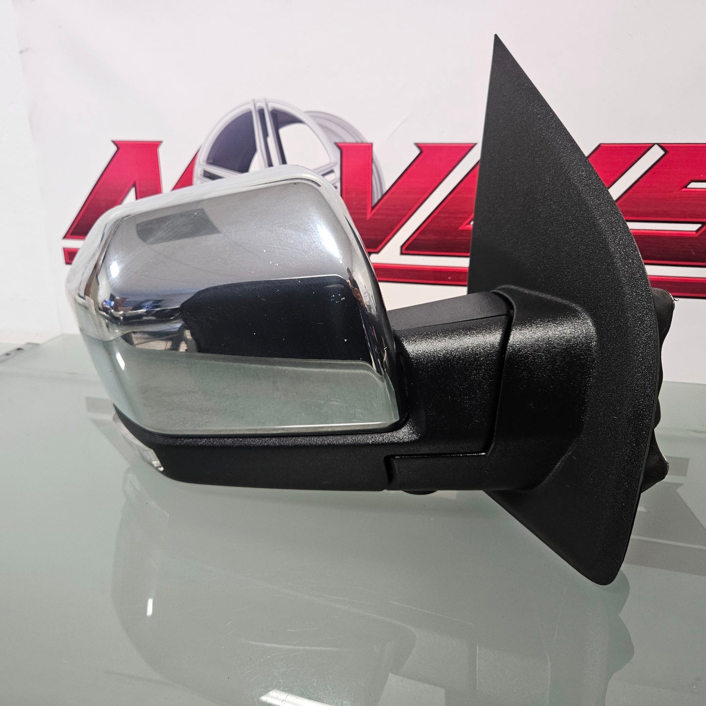 2015-2017 FORD F150 RIGHT PASSENGER MIRROR BLIND SPOT POWER FOLD CAMERA #3414