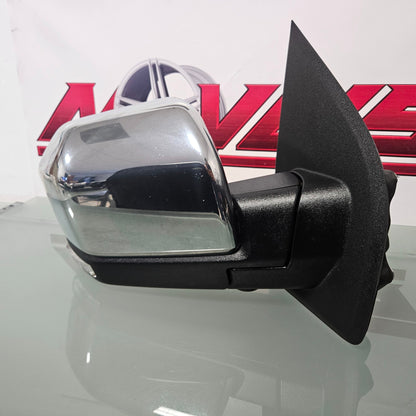 2015-2017 FORD F150 RIGHT PASSENGER MIRROR BLIND SPOT POWER FOLD CAMERA #3414