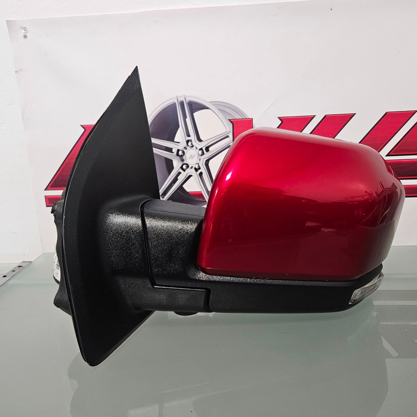 2015-2020 FORD F150 LEFT DRIVER MIRROR BLIND SPOT POWER FOLD CAMERA #3415