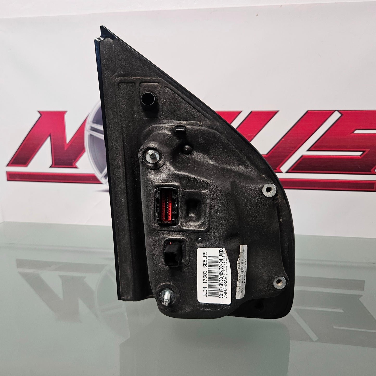 2015-2020 FORD F150 LEFT DRIVER MIRROR BLIND SPOT POWER FOLD CAMERA #3415