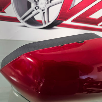 2015-2020 FORD F150 RIGHT PASSENGER MIRROR BLIND SPOT POWER FOLD CAMER RED #3416