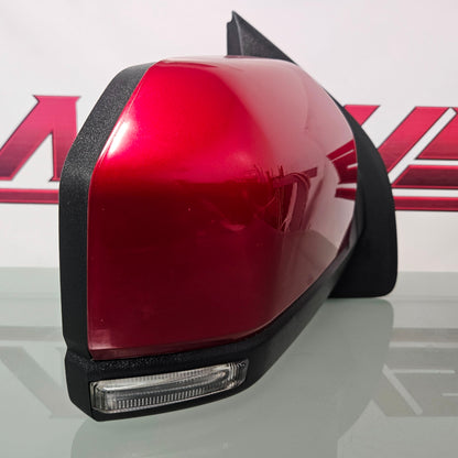 2015-2020 FORD F150 RIGHT PASSENGER MIRROR BLIND SPOT POWER FOLD CAMER RED #3416