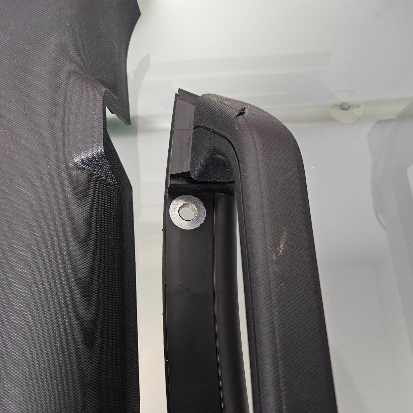 2021-2025 FORD F150 LEFT AND RIGHT B PANEL PILLAR TRIM COVER MOLDING BLACK #3427
