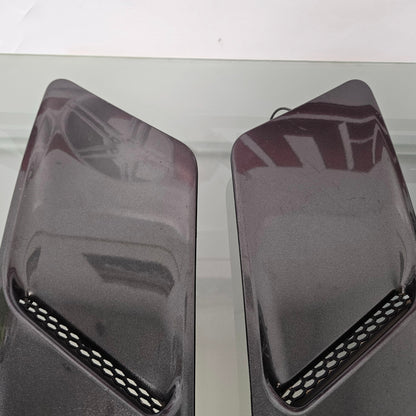 2015-2017 FORD MUSTANG LEFT RIGHT HOOD SCOOP VENT GRILLE COVER LED LIGHT #3428