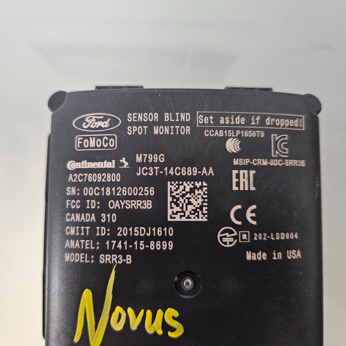 2018-2020 FORD F150 REAR BLIND SPOT SENSOR MODULE OEM JC3T-14C689-AA  #3430