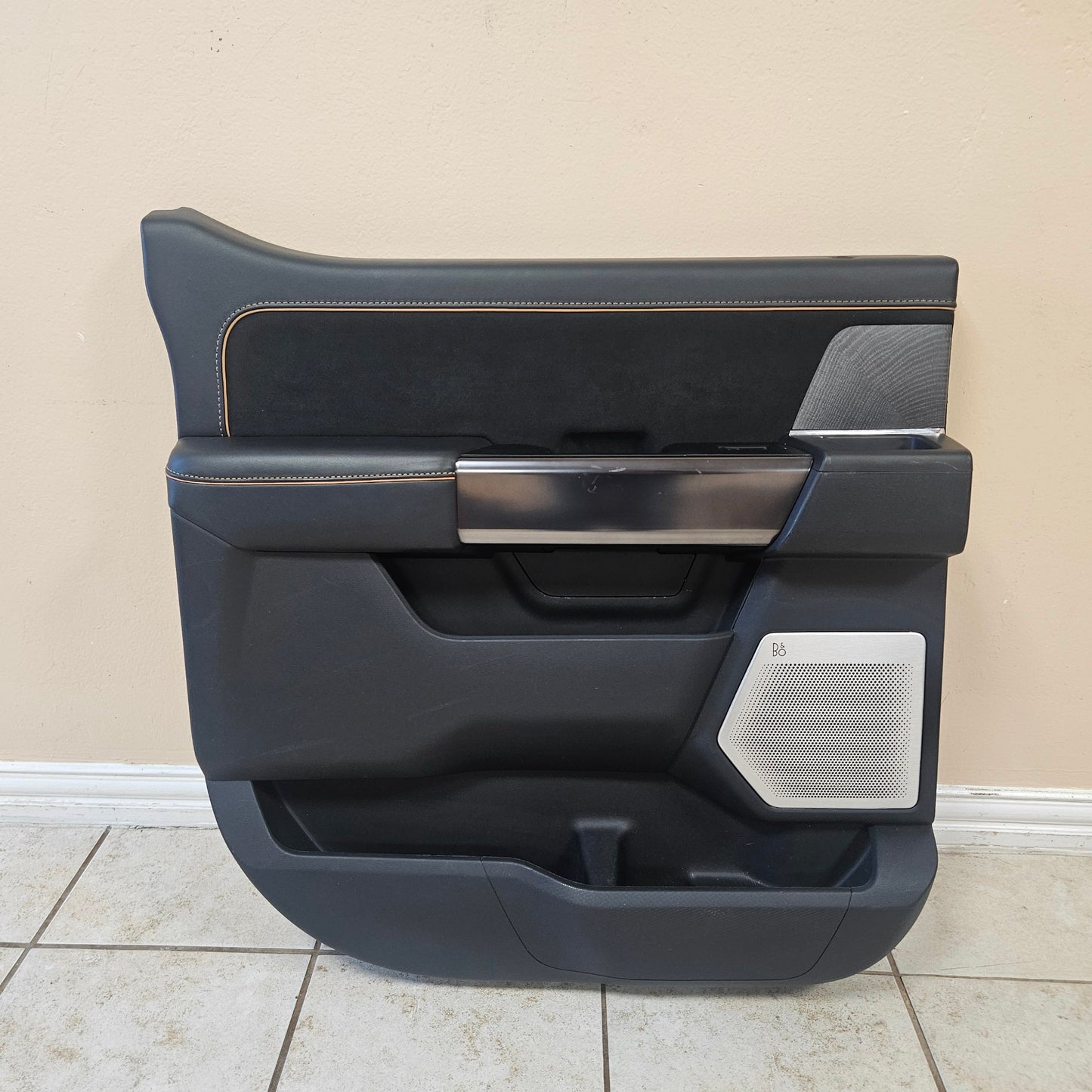 2021-2025 FORD PLATINUM F150 REAR DOOR PANEL LEFT DRIVER BLACK 22 23 24 #3508