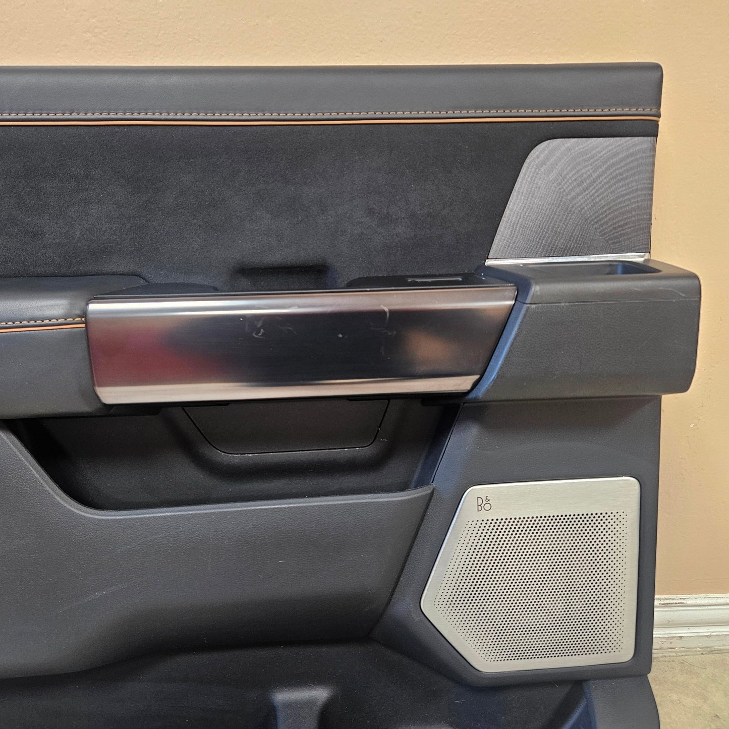 2021-2025 FORD PLATINUM F150 REAR DOOR PANEL LEFT DRIVER BLACK 22 23 24 #3508