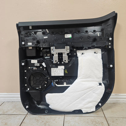 2021-2025 FORD PLATINUM F150 REAR DOOR PANEL LEFT DRIVER BLACK 22 23 24 #3508