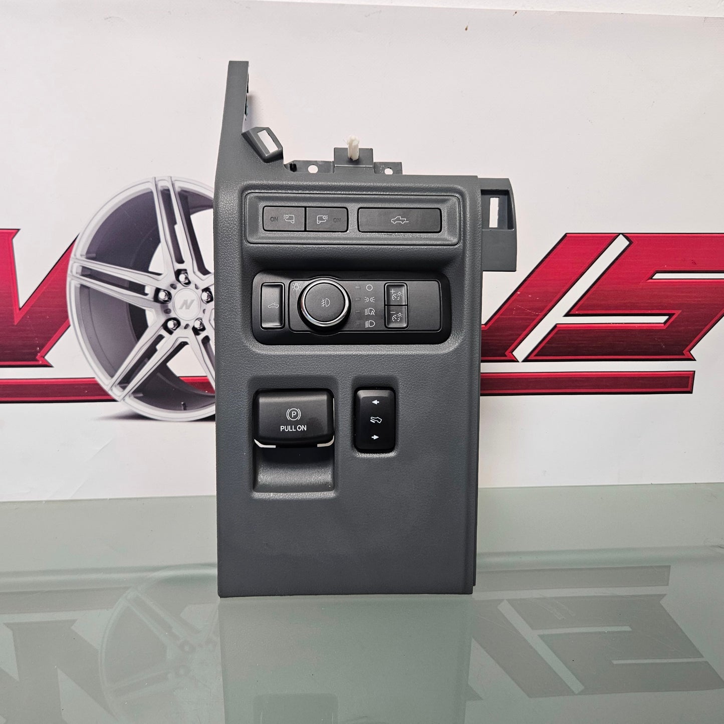 2021-2025 FORD F150 HEADLIGHT SWITCH HEADLAMP CONTROL PANEL GRAY TRIM #3518