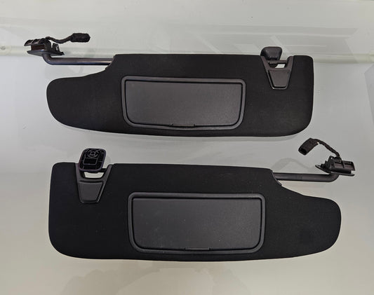 15-23 MUSTANG GT PREMIUM SUN VISOR BLACK DRIVER AND PASSENGER FR3B-7604100 #3593