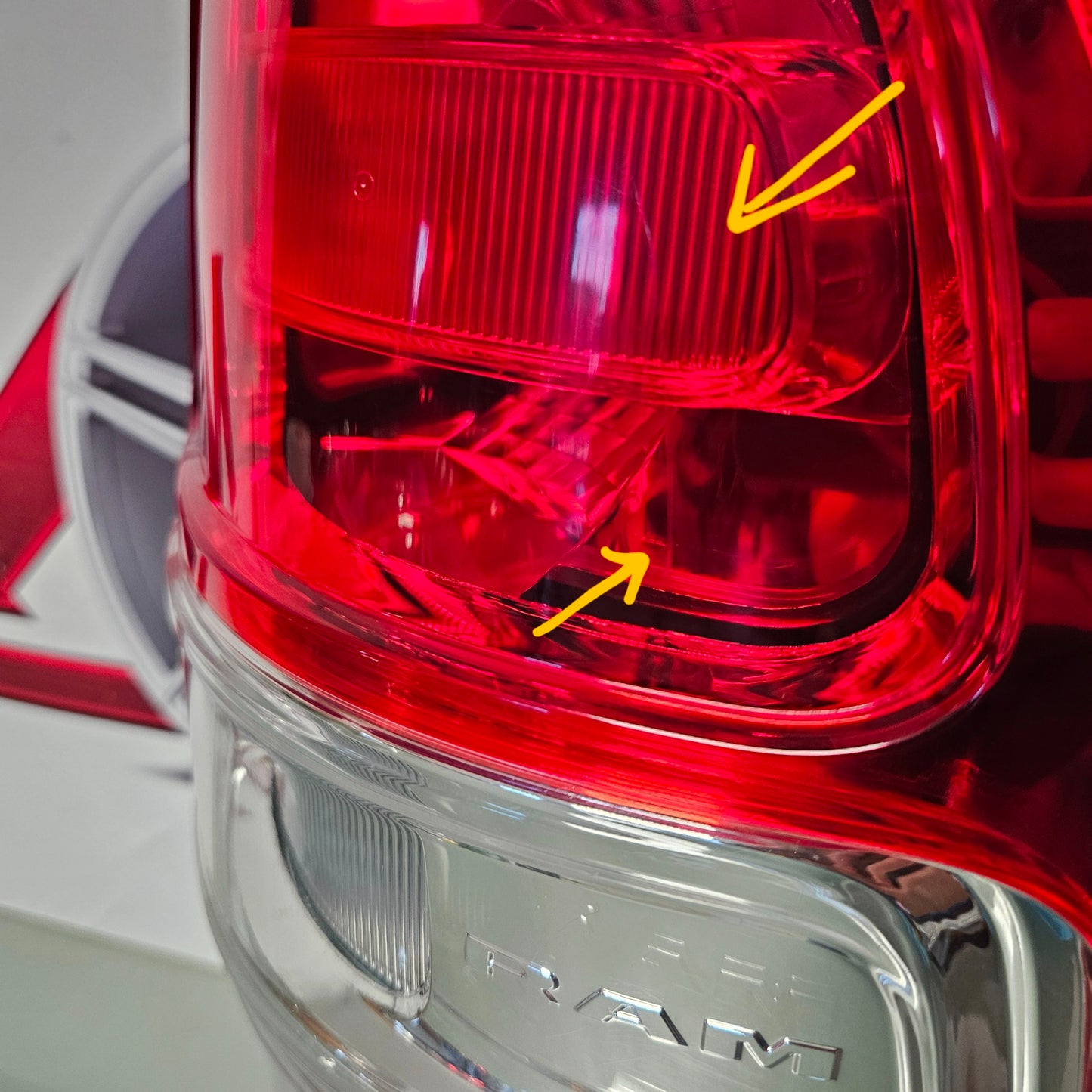 2019-2024 RAM 2500 3500 TAIL LIGHT LED RIGHT PASSENGER LAMP 68361714AE #3610