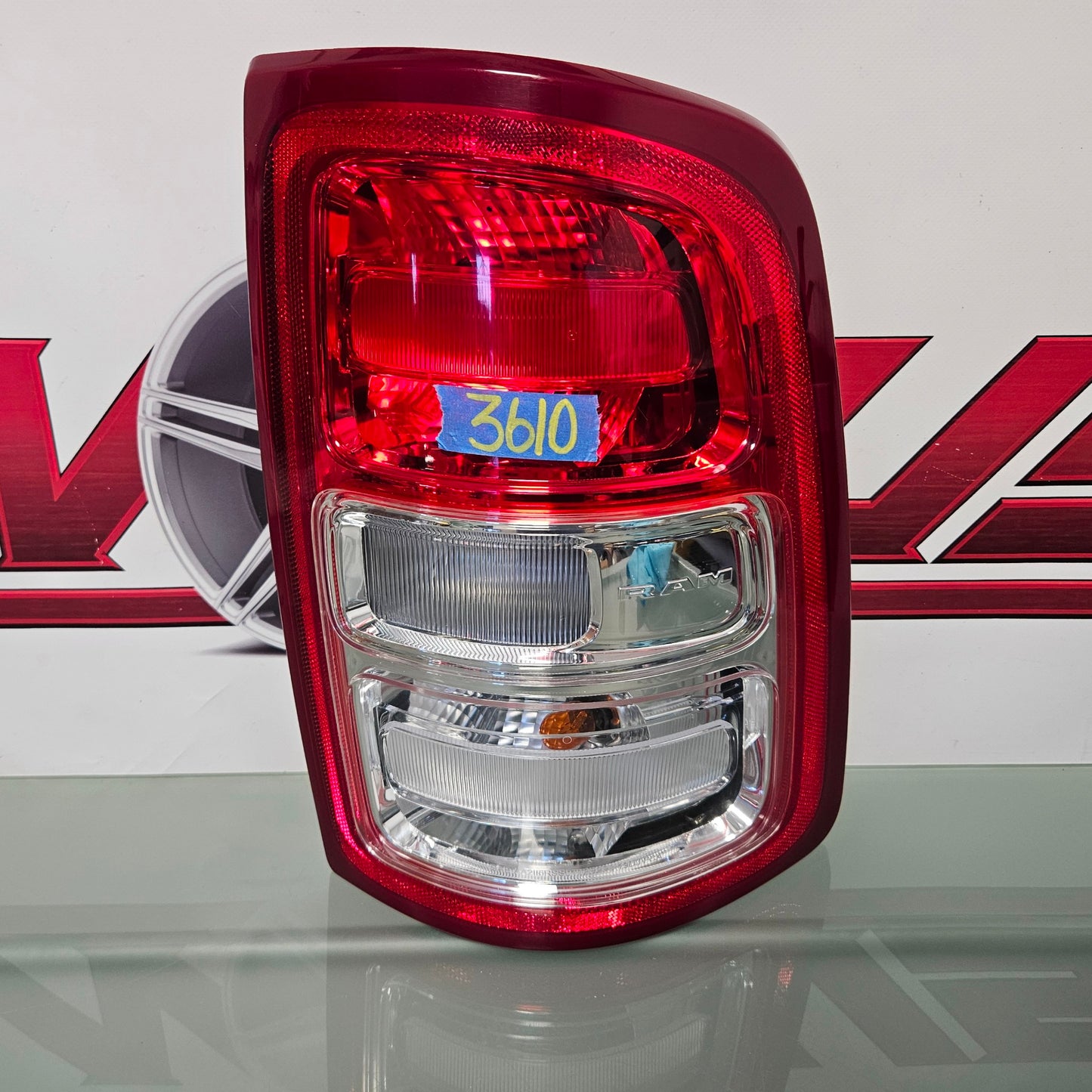 2019-2024 RAM 2500 3500 TAIL LIGHT LED RIGHT PASSENGER LAMP 68361714AE #3610
