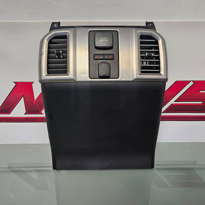 2015-2020 FORD F150 CENTER CONSOLE PLATINUM REAR BACK TRIM COVER A/C PANEL #3640
